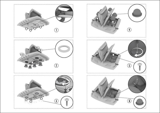 GKA/Tesseract Speaker cap for roof boxes